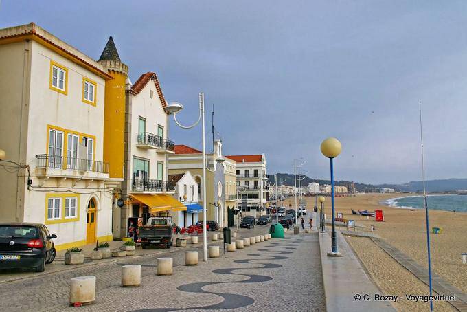 Camminare percorso Rua do Soberco, Nazaré - Portogallo