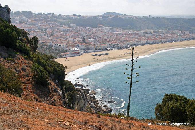 Panorama Praia, Nazare - Portogallo