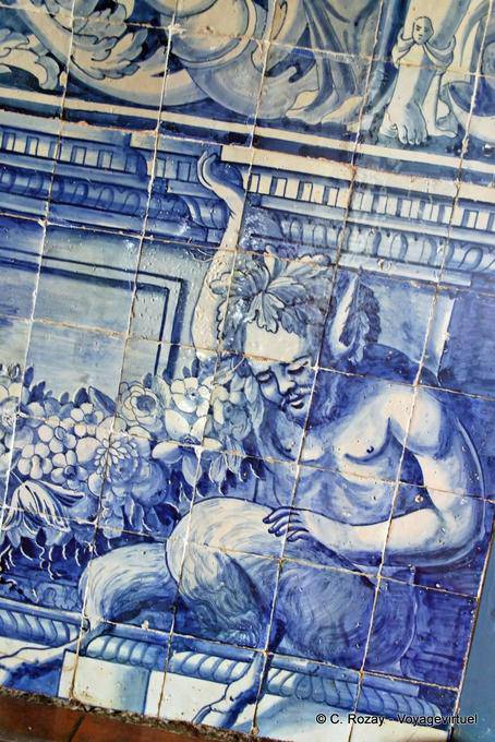 Sintra, la ceramica diavolo (piastrelle) - Portogallo