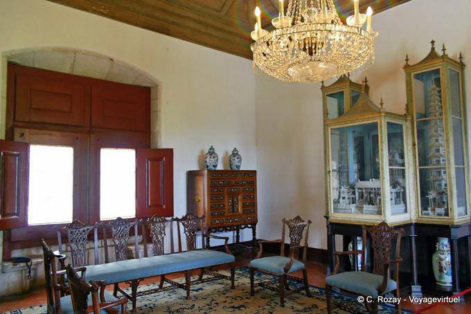 Uno dei saloni del Palazzo Nazionale, Sintra - Portogallo