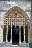 Batalha, lucernari chiostro, Portogallo.