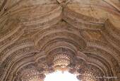 Batalha, i dettagli della cappella incompiuta, Portogallo.