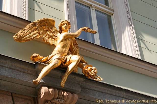 Celetna, un ange Doré - Praga, Repubblica Ceca