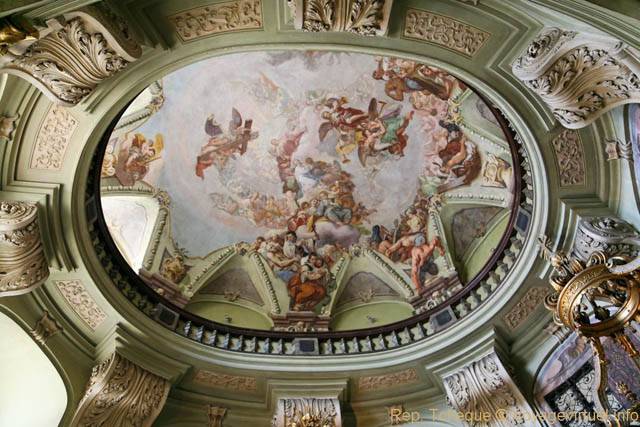 Peintures du dôme, Église Saint-Nicolas (Kostel sv. Mikuláše), Malá Strana - Praga, Repubblica Ceca