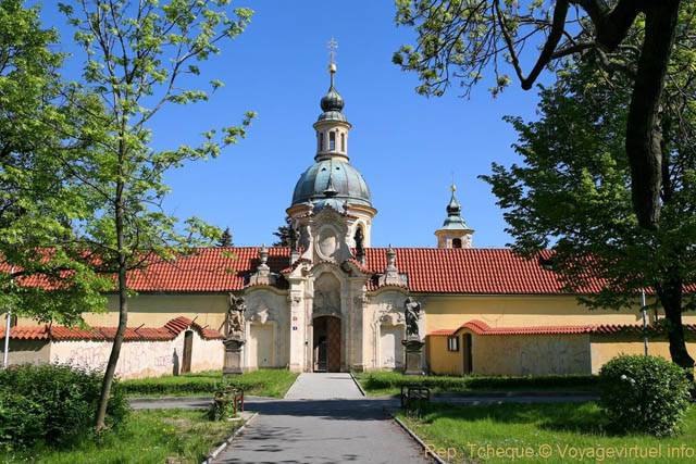 L'entrée de Notre-Dame de la Victoire (Montagne Blanche), Bílá Hora - Praga, Repubblica Ceca