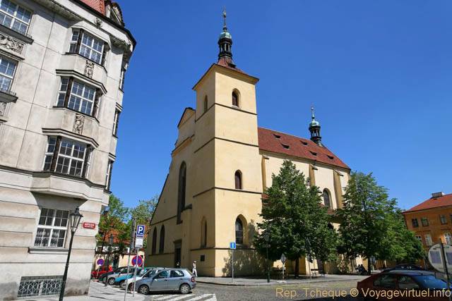 Hastalske Namesti, église St Castulus - Praga, Repubblica Ceca