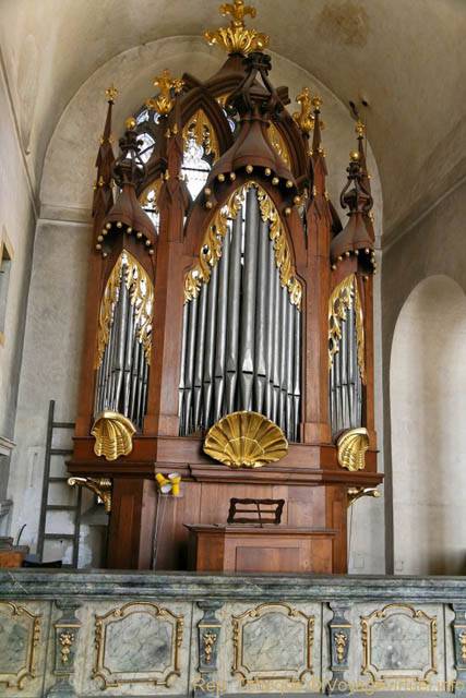 Hradcany, Ancien Palais Royal, l'orgue de la Chapelle de Tous Les Saints (Prazsky Hrad) - Praga, Repubblica Ceca