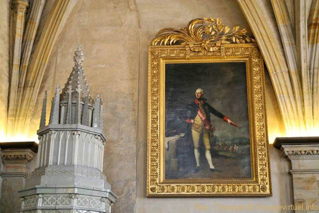 Tableau de l'aile Louis, Hradcany, Ancien Palais Royal,(Prazsky Hrad) - Praga, Repubblica Ceca