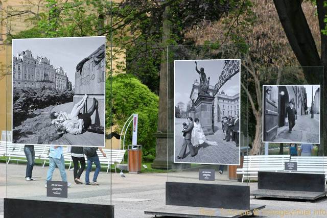 Hradčany, photographies de  Jiri Vsetecka dans les jardins du château, Zahrady, (Prazsky Hrad) - Praga, Repubblica Ceca