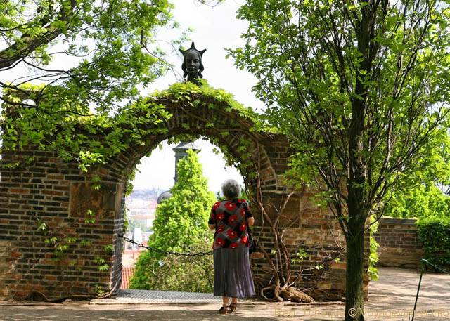 Hradčany, un regard dans les jardins du château, Zahrady, (Prazsky Hrad) - Praga, Repubblica Ceca