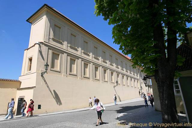 Hradčany, les fenêtres murées, U Prastneho Mostu - Praga, Repubblica Ceca