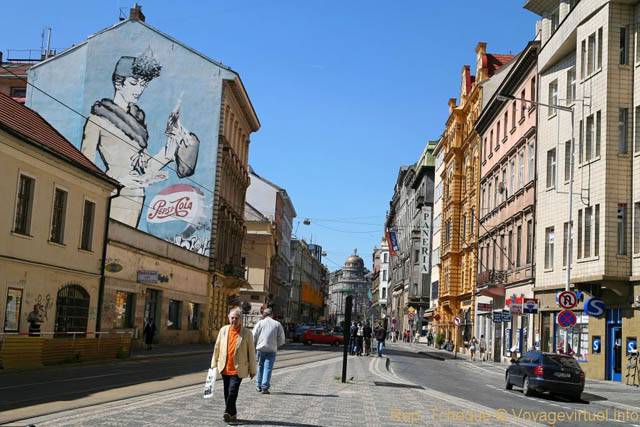 Promenade pédestre, Jindrisska Namesti - Praga, Repubblica Ceca
