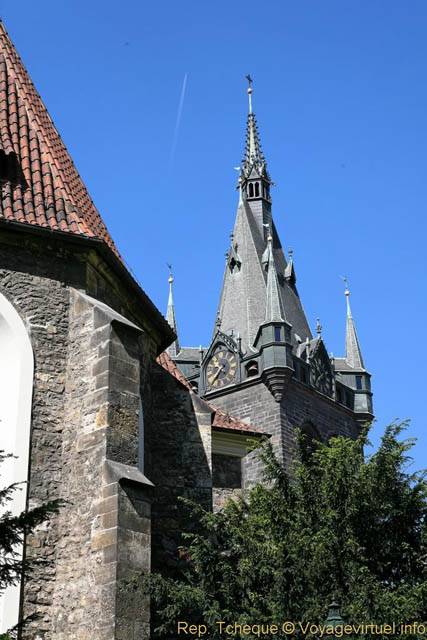 le clocher de la tour Jindrisska - Praga, Repubblica Ceca