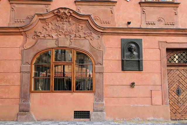 Malá Strana, la maison Beethoven - Praga, Repubblica Ceca
