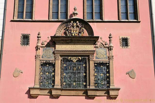 Vieille-Ville, Ancien Hôtel de ville, la façade rose, (Staroměstské náměstí) - Praga, Repubblica Ceca