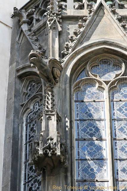 Gargouille et architecture, Ovocny Trh, Karolinum - Praga, Repubblica Ceca
