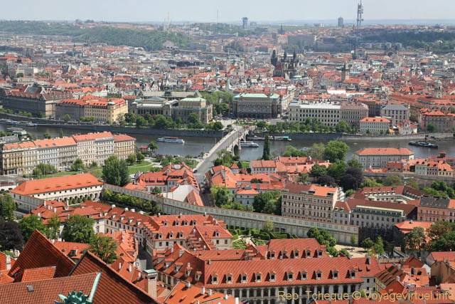 Un panorama différent sur la ville depuis Saint Guy - Praga, Repubblica Ceca
