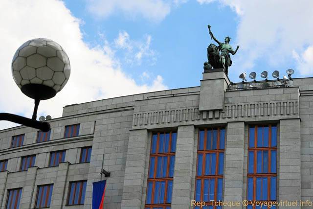 Architecture sur la Place de la République - Praga, Repubblica Ceca