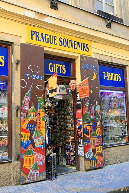 Magasin coloré, souvenirs de Rybna - Praga, Repubblica Ceca