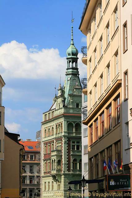 Immeubles de Rybna - Praga, Repubblica Ceca