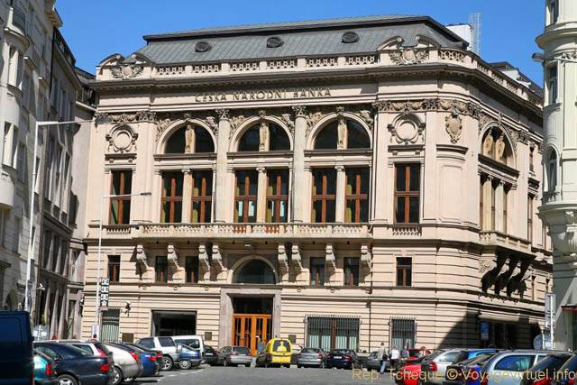 Immeuble de la Ceska Narodni Banka, Senovazne Nam - Praga, Repubblica Ceca
