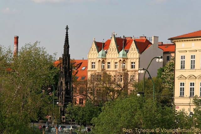 Le parc de l'éveil national, Smetanovo Nabrezi - Praga, Repubblica Ceca