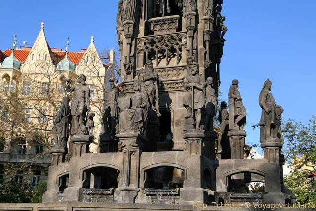 Fontaine de Faust (Krannerova kašna), Smetanovo nábřeží - Praga, Repubblica Ceca