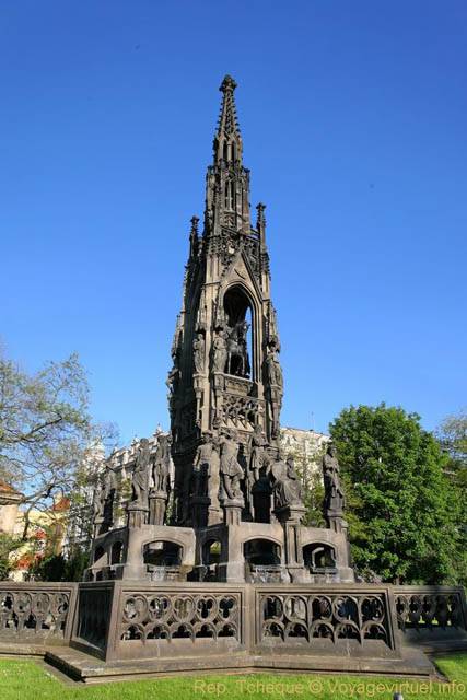 Le Monument de François Ier ou la fontaine de Faust - Praga, Repubblica Ceca