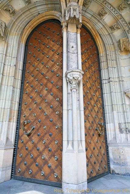 La Porte d'Or de la Cathédrale Saint Guy, (Prazsky Hrad) - Praga, Repubblica Ceca