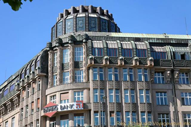 Immeuble de la Bawag Bank, Vaclavske Namesti - Praga, Repubblica Ceca