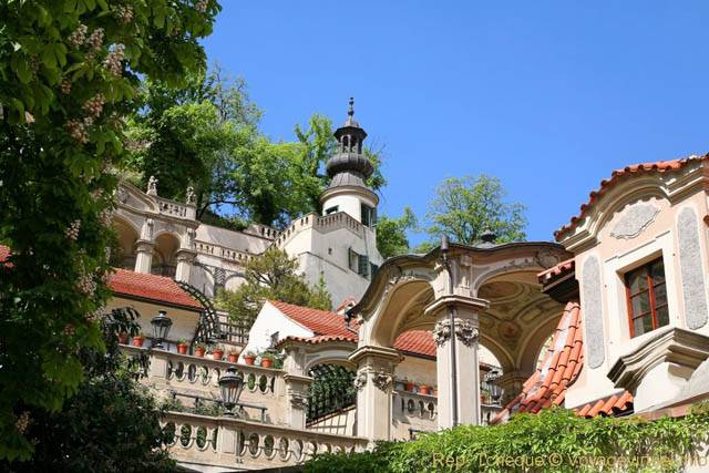 Valdstenjska, éléments architecturaux - Praga, Repubblica Ceca