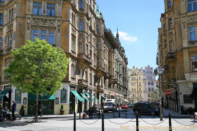 Vezenska, une placette - Praga, Repubblica Ceca
