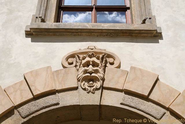 Gueule de pierre, Palais Wallenstein, Parlament Letenska - Praga, Repubblica Ceca