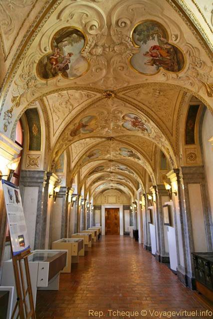 Le couloir mythologique, Palais Wallenstein - Praga, Repubblica Ceca