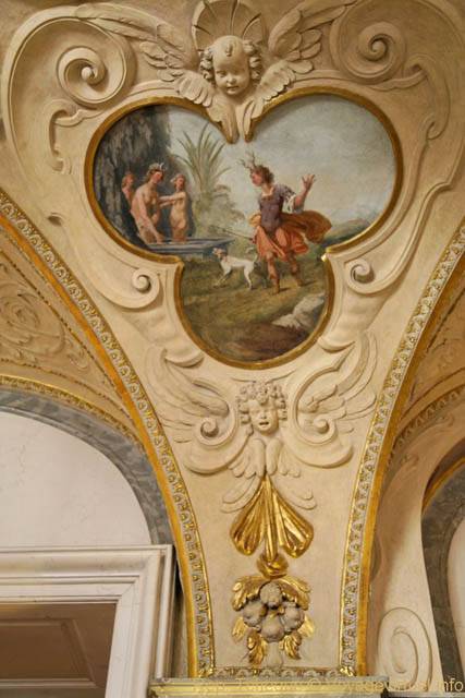 Palais Wallenstein, autre scène de la mythologie - Praga, Repubblica Ceca