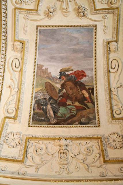 Scène de guerre, Palais Wallenstein, (Valdštejnský palác), Sénat, Letenska - Praga, Repubblica Ceca