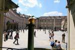 Hradcany, la troisième Cour du château Royal, (Prazsky Hrad), Praga, Repubblica Ceca.