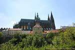 Cathédrale Saint-Guy, devant la Tour des Poudres, (Prazsky Hrad), Praga, Repubblica Ceca.