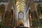 Cathédrale Saint-Guy, Grande Nef Sv Vit Vaclav A Vojtech Katedrala, (Prazsky Hrad), Praga, Repubblica Ceca.