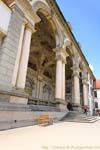 Les arcades de la Sala Terrena, Palais Wallenstein, Praga, Repubblica Ceca.