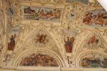 Fresques représentant la guerre de Troie par Baccio di Bianco, plafond de la Sala Terrena, Palais Wallenstein, Praga, Repubblica Ceca.