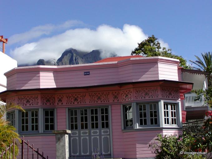La casa rosa, Cilaos - Riunione