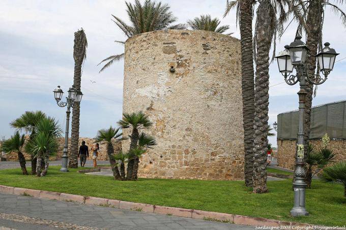 Alghero Bastioni Pigaletta Torre Polvierera - Sardegna