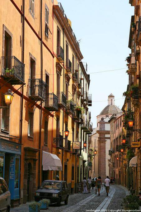 Bosa, Corso Vittorio Emanuele II, - Sardegna