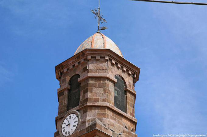 Chiesa Chiaramonti Tzaramonte, il campanile - Sardegna