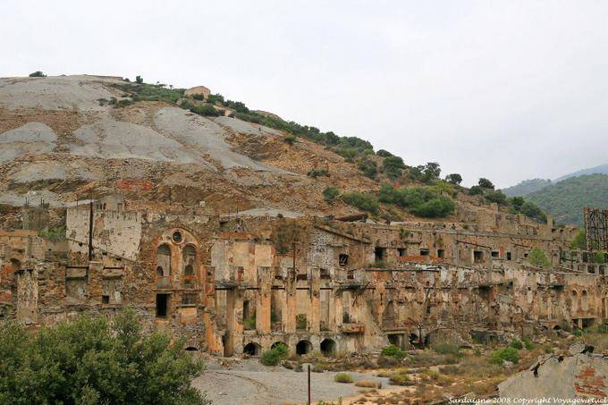 Ingurtosu Naracauli impianto tagliuzzato - Sardegna