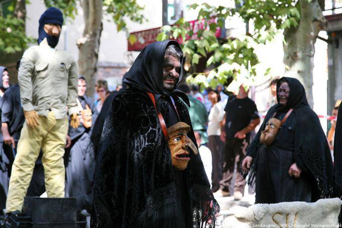 Nuoro, Festa del Redentore, sapeva Harrasempre Lodinesu, naso adunco - Sardegna