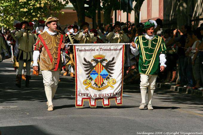 Nuoro, Festa del Redentore, Tamburini e trombettieri Oristano - Sardegna