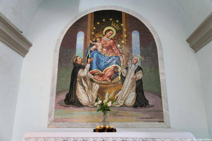 Olbia, San Paolo Apostolo, mosaico divina - Sardegna