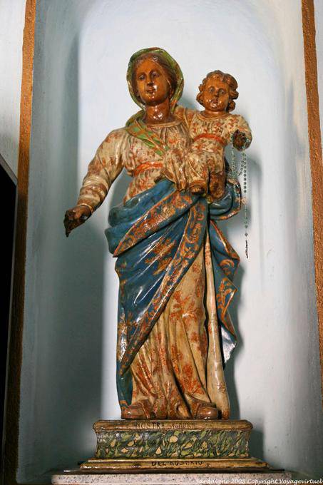 Olbia, San Paolo Apostolo, policromo Virgin - Sardegna